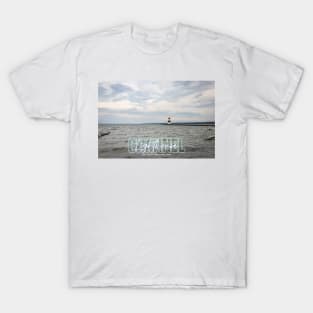 Channel Lighthouse Presque Isle Erie Pennsylvania T-Shirt